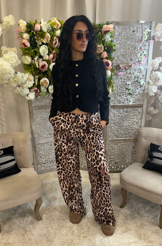 pantalon fluide léopard 🐆